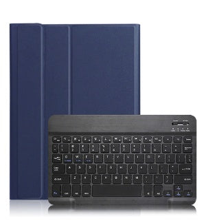 10.2 inch Tablet -Rechargeable Removable Wireless Bluetooth Keyboard Smart Case - Phosgene