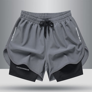 Quick-drying Fitness Three-point Sports Shorts Phosgene