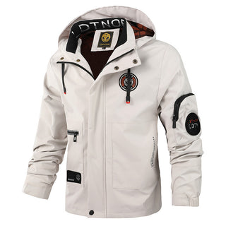 Spring And Autumn Hooded Jacket Men's Jacket - Phosgene