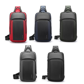 Men's Waterproof Leisure Shoulder Chest Bag - Phosgene