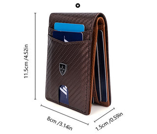 New Men's Wallet Short And Simple Two Fold - Phosgene