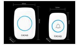 Wireless doorbell home new  long-distance remote control old pager Intelligent exchange doorbell Phosgene