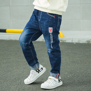 Fashion Jeans For Boys, Children, Korean Style, Long Pants - Phosgene