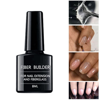 Fiber Bulider Nail Gel Quick Building Repair Broken Nails Soak Off UV Gel - Phosgene