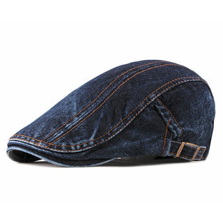 Fashion Wash Denim Beret Men - Phosgene