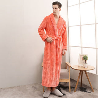 Thick waist velvet bathrobe - Phosgene