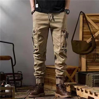 American Workwear Pants Men's Straight Functional Outdoor Tactics Casual Pants - Phosgene