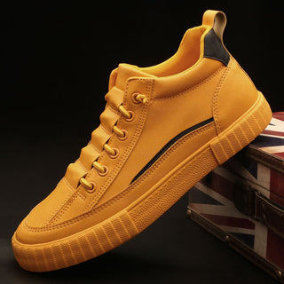 Winter High-top Casual Cotton-padded Shoes Warm Non-slip - Phosgene