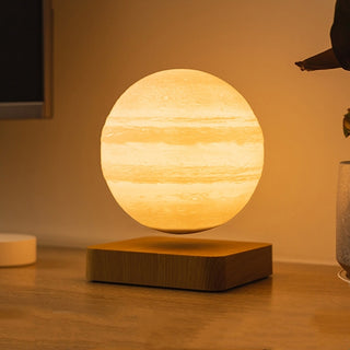 Magnetic Levitation Table Lamp Moon Light 3D Printing Planet Night Light - Phosgene