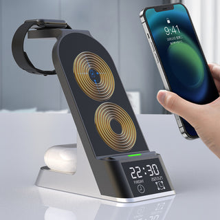 Creative H35 Multifunctional Wireless Charging With Alarm Clock Phosgene