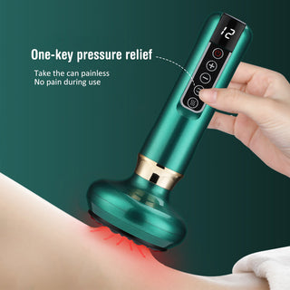 Electric Vacuum Cupping Massager For Body Anti-Cellulite Suction Cup Gua Sha Massage Body Cups Guasha Fat Burning Slimming Jars - Phosgene