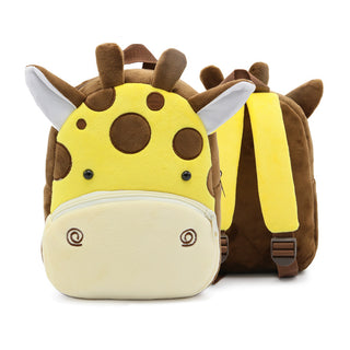 Cute Plush Backpacks Kindergarten Cartoon School Bags Children Animal Toys Bag - Phosgene