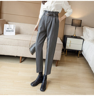 Women's Straight Leg Harlan Pants, New Autumn Outfit, Loose Fitting Suit Pants Phosgene