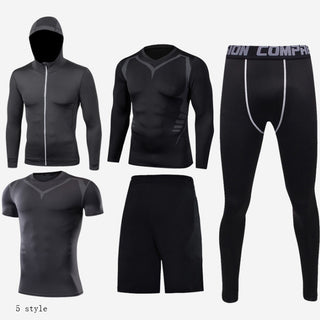 Fitness clothing suit basketball tights - Phosgene