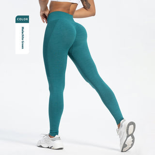 European And American Sports Seamless Hip Raise Yoga Pants Women Phosgene