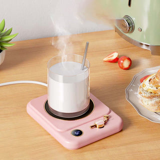 Milk Heating Insulation Base Desktop Digital Display Warming Pad Phosgene