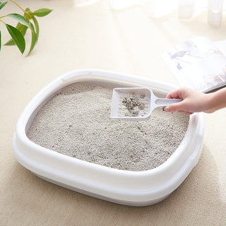 Pet Toilet Cat Litter Box with Scoop High Quality Anti-Splash Dog Plastic Toilet - Phosgene