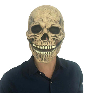 Mask Latex Headgear Horror Skull Head - Phosgene