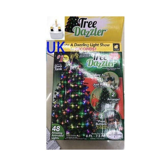 64 Light Dazzler Shower Tree Light Show Of Christmas Tree - Phosgene