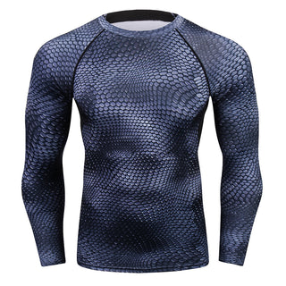 Long sleeve breathable quick-drying fitness training clothes - Phosgene