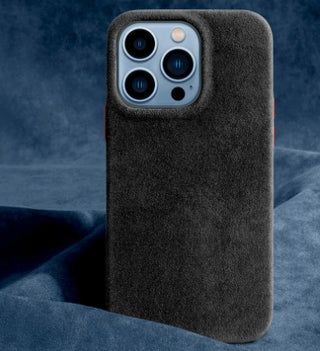 Handmate Case Suede Phone Case - Phosgene