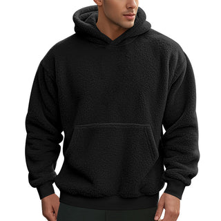 New Men's Double-sided Velvet Loose Sweater Men - Phosgene