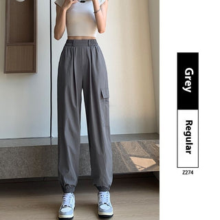 High Waist Drooping Sports Women's Pants - Phosgene