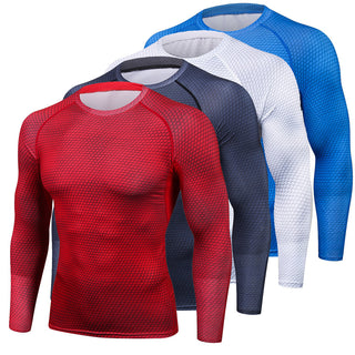 Long sleeve breathable quick-drying fitness training clothes - Phosgene