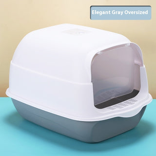 Litter Box Fully Enclosed Cat Toilet - Phosgene