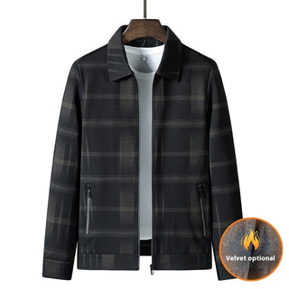 Men's Turn-down Collar Coat Autumn And Winter - Phosgene