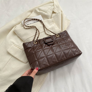 Women Shoulder Bags New Trendy Chic Chanel-style Rhombus Chain Bag - Phosgene