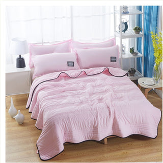 Cooling Blankets Pure Color Summer Quilt Plain Summer Cool Quilt Compressible Air-conditioning Quilt Quilt Blanket - Phosgene