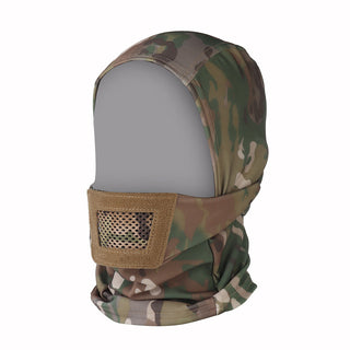 WoSporT Knight Camouflage Headgear - Phosgene