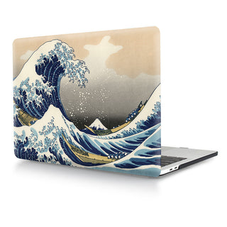 Compatible with Apple, MacBook Transparent Plastic Protective Case Printed with Custom Design - Phosgene