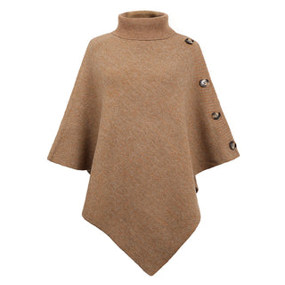 Drizzle Autumn And Winter European And American Foreign Trade Shawl Cloak Sweater - Phosgene