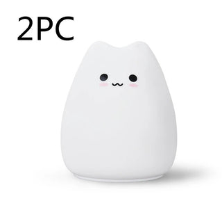 Silicone Touch Sensor LED Night Light For Children Baby Kids - Phosgene