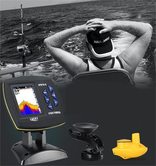 Wireless Sonar Intelligent Muddy Water Vision Outdoor Fishing Gear Fish Finder - Phosgene