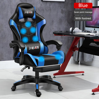 Men's Computer Home Comfort Ergonomic Dormitory Gaming Seat Swivel Chair - Phosgene