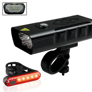 Bicycle LED Built-in Battery USB Charging Front Light - Phosgene