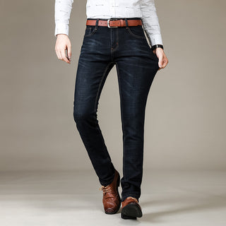 Slim Fit Elastic Straight Jeans Phosgene