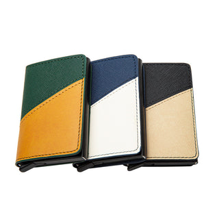 Men's Fashion Color Contrast Wallet - Phosgene