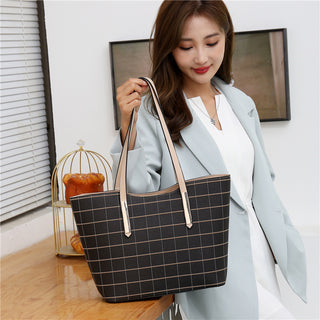 New Korean Fashion Four-piece Set Texture Shoulder Women Hand-carrying Crossbody Bag - Phosgene