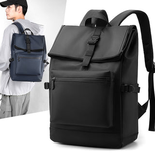 Fashion Large Capacity Multi-functional Backpack Male Middle School Student College Student Leisure - Phosgene