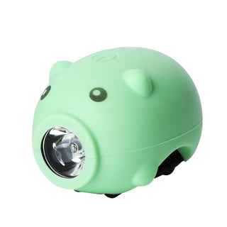 Children's Bicycle Piggy Horn Light USB Charging - Phosgene