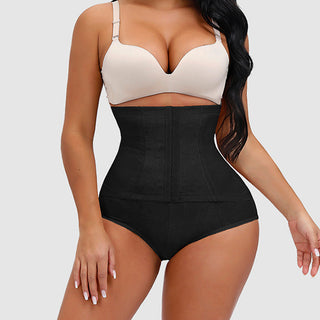 Plus Size High Waist Front Breasted Tummy Pants - Phosgene