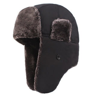 Men's Thickened Plus Velvet Ear Protection Hat - Phosgene