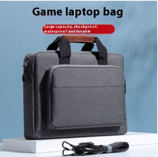 Simple And Creative Solid Color Laptop Bag - Phosgene