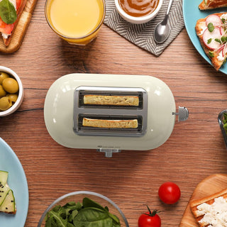 Toaster 2 Slice Retro Toaster Stainless Steel With 6 Bread Shade Settings And Bagel Cancel Defrost Reheat Function, Cute Bread Toaster With Extra Wide Slot And Removable Crumb Tray Phosgene