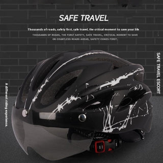 Mountain Highway Vehicle Magnetic Suction Goggles Riding Helmet Breathable And Windproof - Phosgene