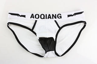 Men's Underwear Aoguan Men's Sexy Capsule Breathable Cotton Briefs 39 - Phosgene